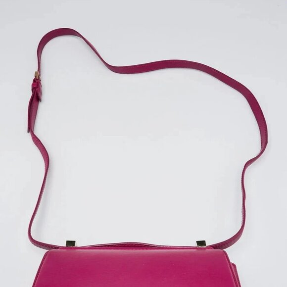 Givenchy Purple Grained Leather Pandora Box Mini Crossbody Bag - Picture 7 of 12